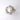 Anello in Oro Bianco con Perla e Diamante